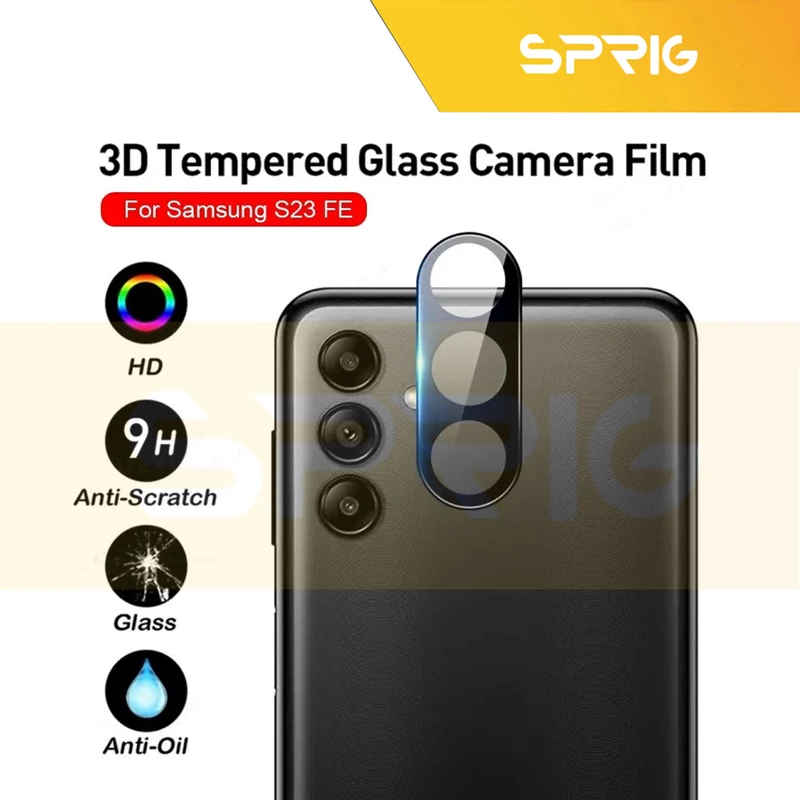 محافظ لنز دوربین اسپریگ مدل 3D-SP مناسب برای گوشی موبایل سامسونگ Galaxy S23 FE