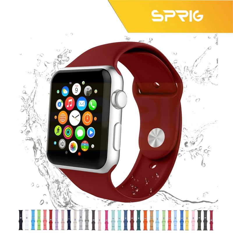 بند اسپریگ مدل Silicon مناسب برای ساعت هوشمند گرین لاین Ultra 49mm / Ultra Active 49mm