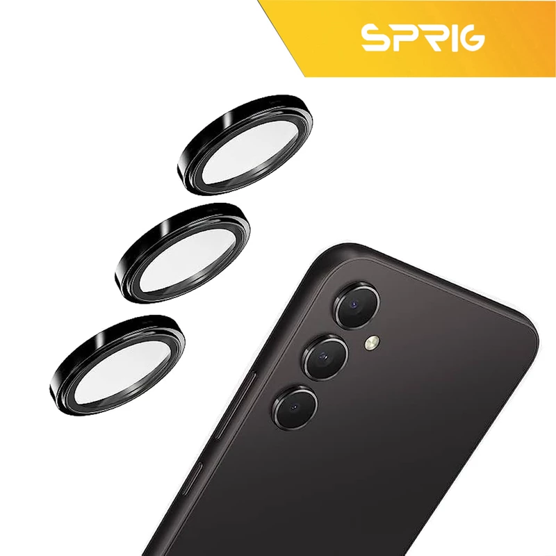 محافظ لنز دوربین اسپریگ مدل Ring metal مناسب برای گوشی موبایل سامسونگ Galaxy A54 5G