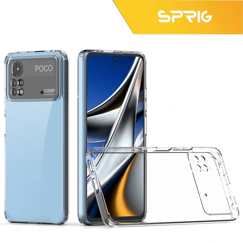 کاور اسپریگ مدل Clear مناسب برای گوشی موبایل شیائومی Poco X4 pro 5G
