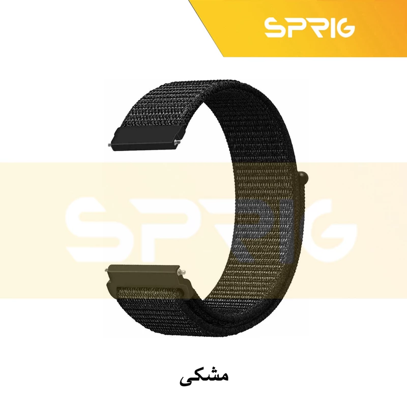 بند اسپریگ مدل Nylon Des مناسب برای ساعت هوشمند سامسونگ Galaxy Watch 6 40mm / Watch 6 44mm