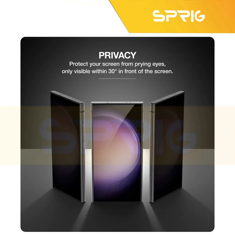 کاور اسپریگ مدل ClR Privacy مناسب برای گوشی موبایل سامسونگ Galaxy S24 Ultra 5G به همراه محافظ صفحه نمایش گوشی