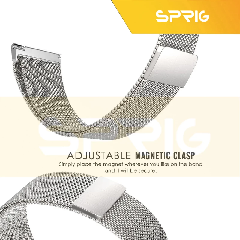 بند اسپریگ مدل Milanese مناسب برای ساعت هوشمند امیزفیت GTS 2 / GTS 2 Mini / GTS 2E