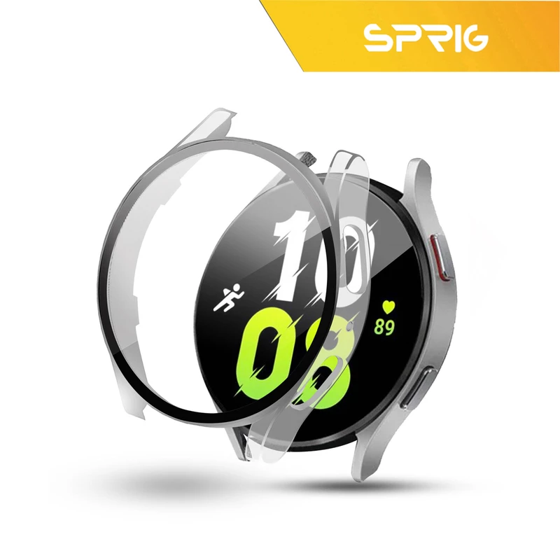 بند اسپریگ مدل Swatch مناسب برای ساعت هوشمند سامسونگ Galaxy Watch 4 44mm به همراه کاور