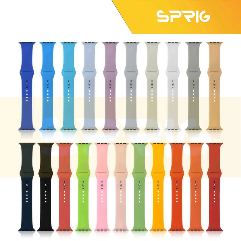بند اسپریگ مدل Silicone مناسب برای ساعت هوشمند ویرفیت HK9 Pro