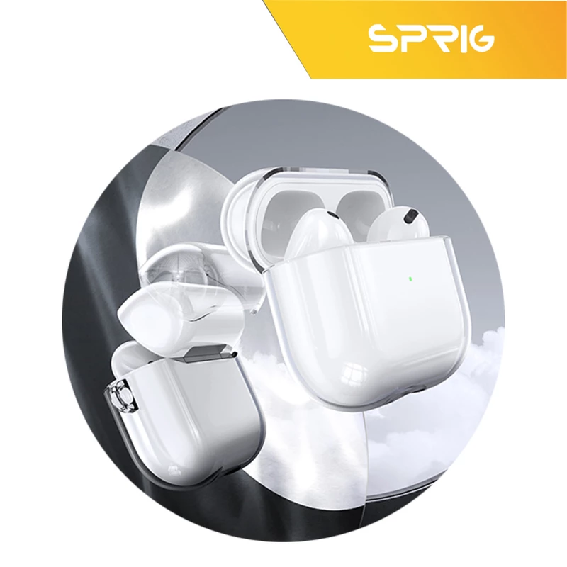 کاور اسپریگ مدل Clear-SP مناسب برای کیس اپل Airpod Pro 2