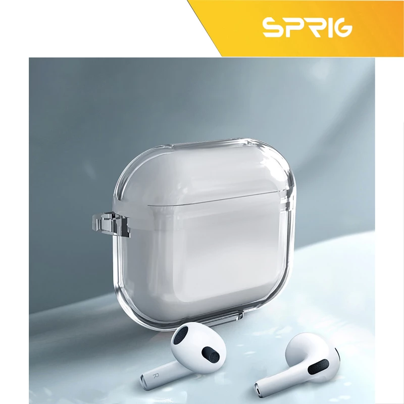 کاور اسپریگ مدل Transparent Guard مناسب برای کیس اپل ایرپاد Airpod Pro / Airpod pro 2