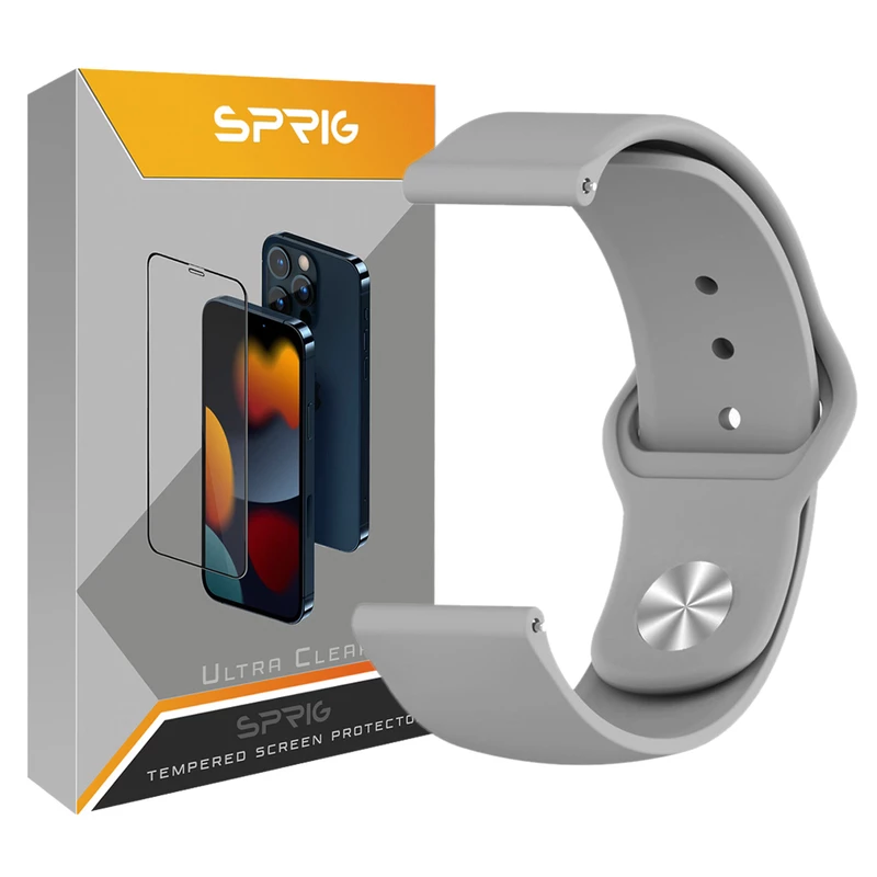 بند اسپریگ مدل Sic-22SP مناسب برای ساعت هوشمند شیائومی Haylou GST lite