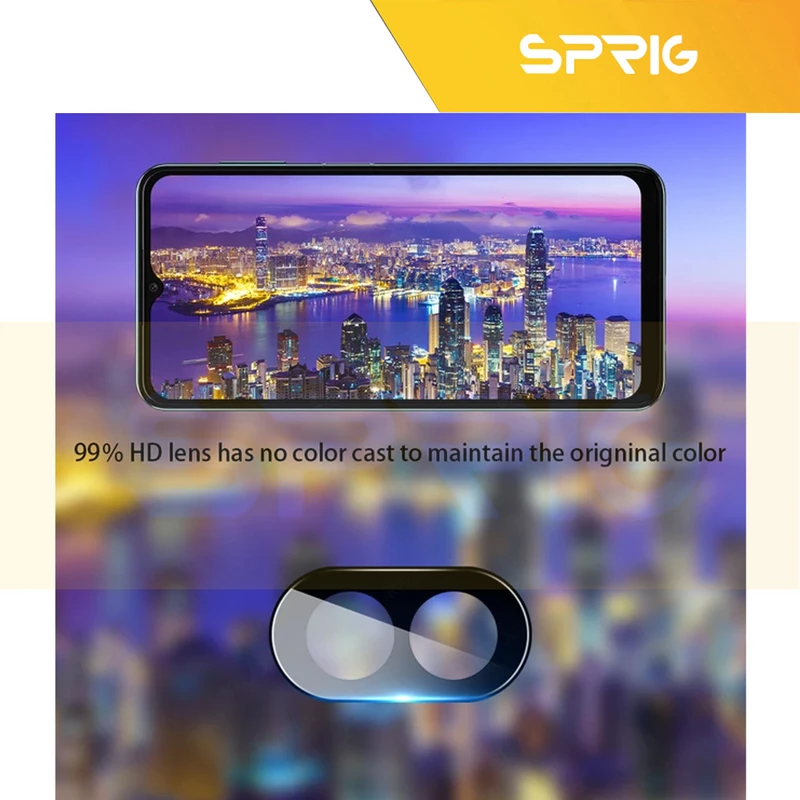 محافظ لنز دوربین اسپریگ مدل 3D-SP مناسب برای گوشی موبایل سامسونگ Galaxy A05