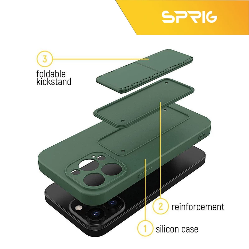 کاور اسپریگ مدل Holder-Stand مناسب برای گوشی موبایل سامسونگ Galaxy A22 5G