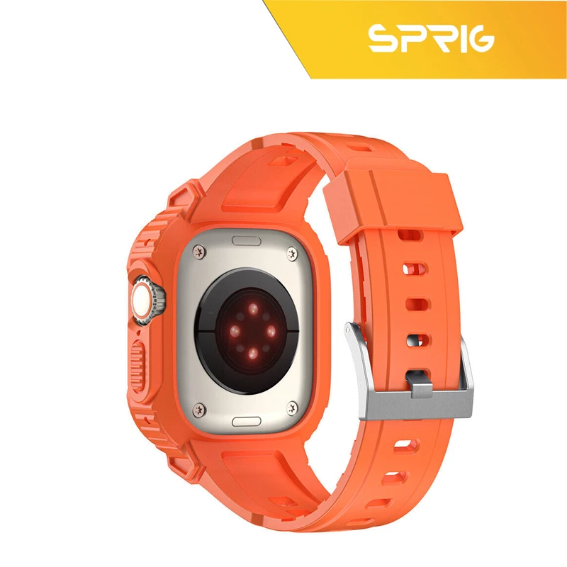 بند اسپریگ مدل Armor G-Shock مناسب برای اپل واچ Ultra 49 میلیمتری