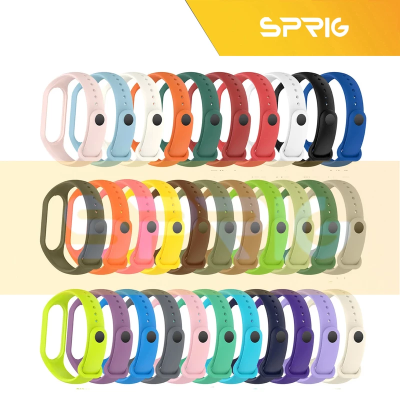 بند اسپریگ مدل SIC مناسب برای ساعت هوشمند شیائومی Mi band 5/6/7
