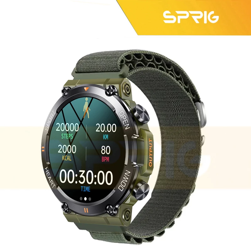 بند اسپریگ مدل Loop Alpine مناسب برای ساعت هوشمند هپی تاچ K59 / K59 Pro