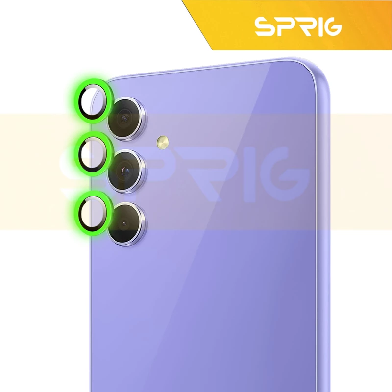 محافظ لنز دوربین اسپریگ مدل Luminous مناسب برای گوشی موبایل سامسونگ Galaxy A54 5G