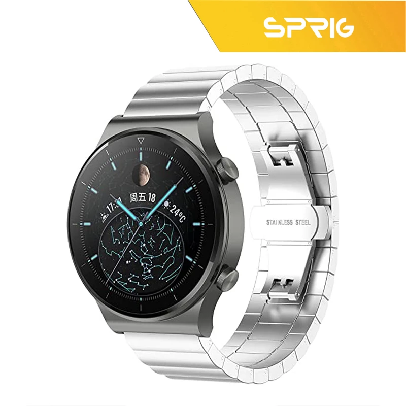 بند اسپریگ مدل Swatch مناسب برای ساعت هوشمند سامسونگ Galaxy Watch 5 Pro 45mm به همراه کاور