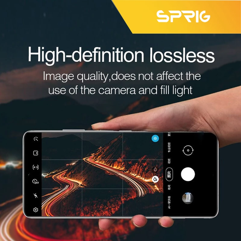 محافظ لنز دوربین اسپریگ مدل 3D-FU مناسب برای گوشی موبایل شیائومی Mi 11 lite 5G / 11 lite 5G ne به همراه محافظ صفحه نمایش و محافظ پشت گوشی