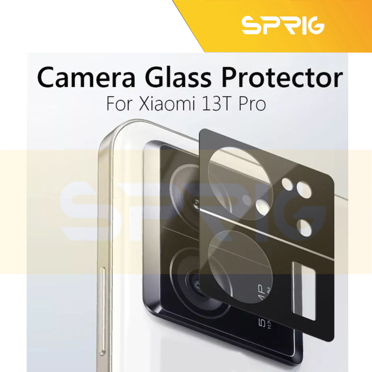 محافظ لنز دوربین اسپریگ مدل 3D-SP مناسب برای گوشی موبایل شیائومی 13T Pro