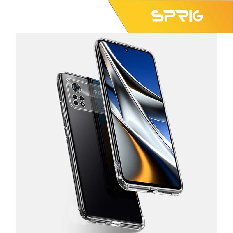 کاور اسپریگ مدل Clear مناسب برای گوشی موبایل شیائومی Poco X4 pro 5G