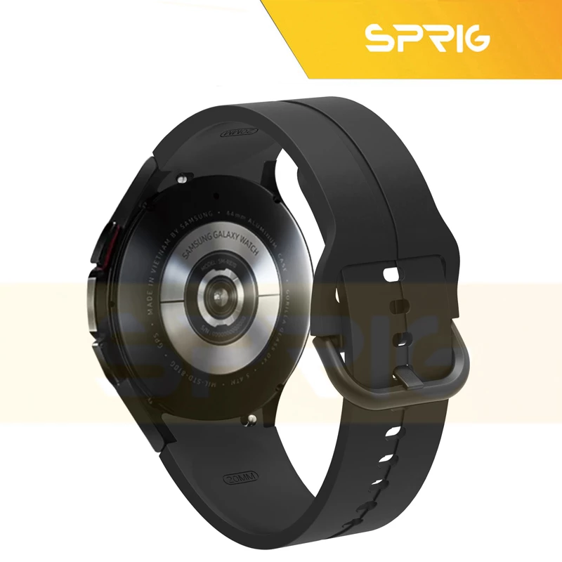 بند اسپریگ مدل Silicon special مناسب برای ساعت هوشمند سامسونگ Galaxy Watch 4/5/6 size 40/43/44/46/47mm