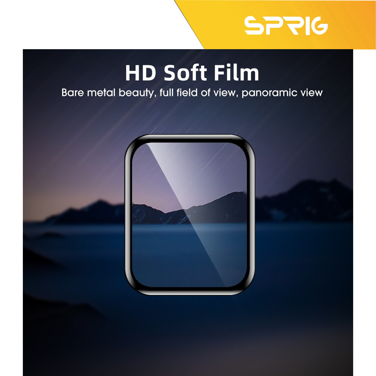 بند اسپریگ مدل Sic-20SP مناسب برای ساعت هوشمند امیزفیت Bip 3 / Bip 3 Pro به همراه محافظ صفحه نمایش
