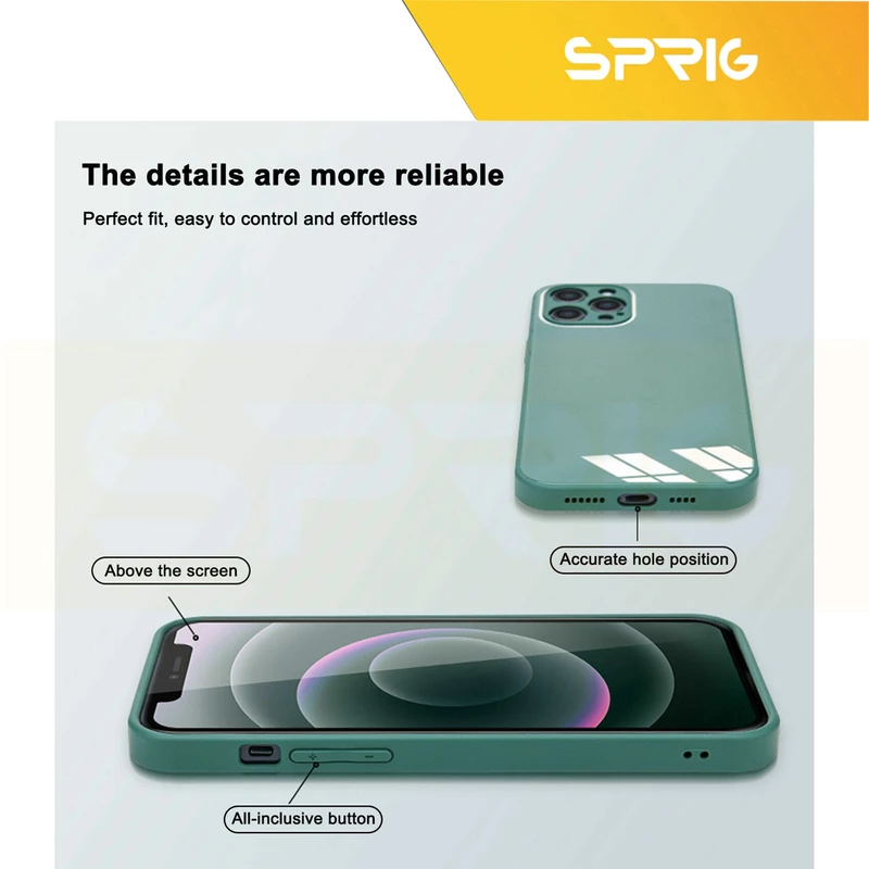 کاور اسپریگ مدل AG shine مناسب برای گوشی موبایل اپل iPhone 13