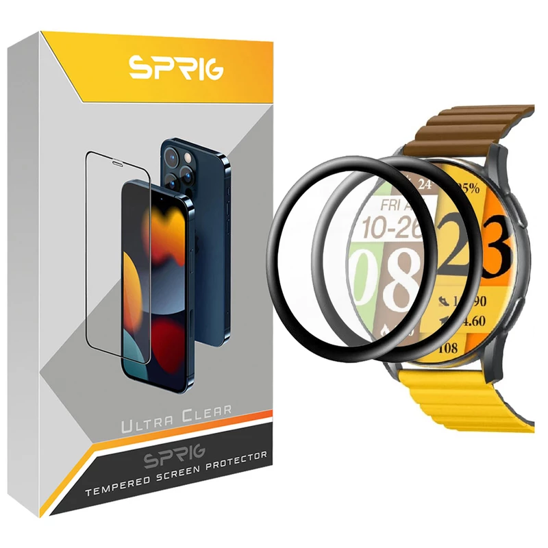 محافظ صفحه نمایش نانو اسپریگ مدل SPG مناسب برای ساعت هوشمند کیسلکت K11 Pro بسته دو عددی