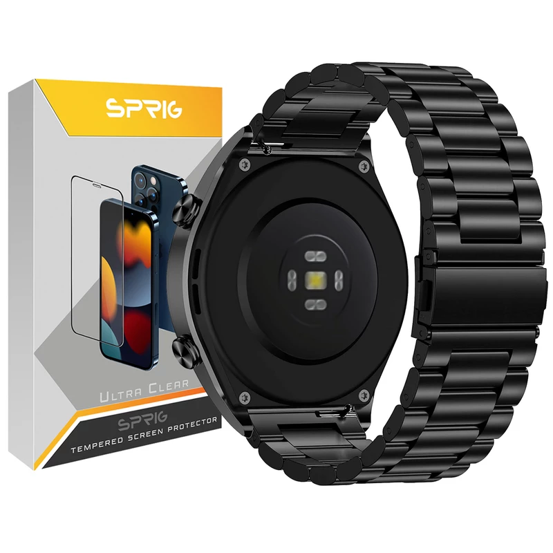 بند اسپریگ مدل 3Bid Lux مناسب برای ساعت هوشمند سامسونگ Galaxy Watch 5 40mm / Watch 5 44mm / Watch 5 pro 45mm