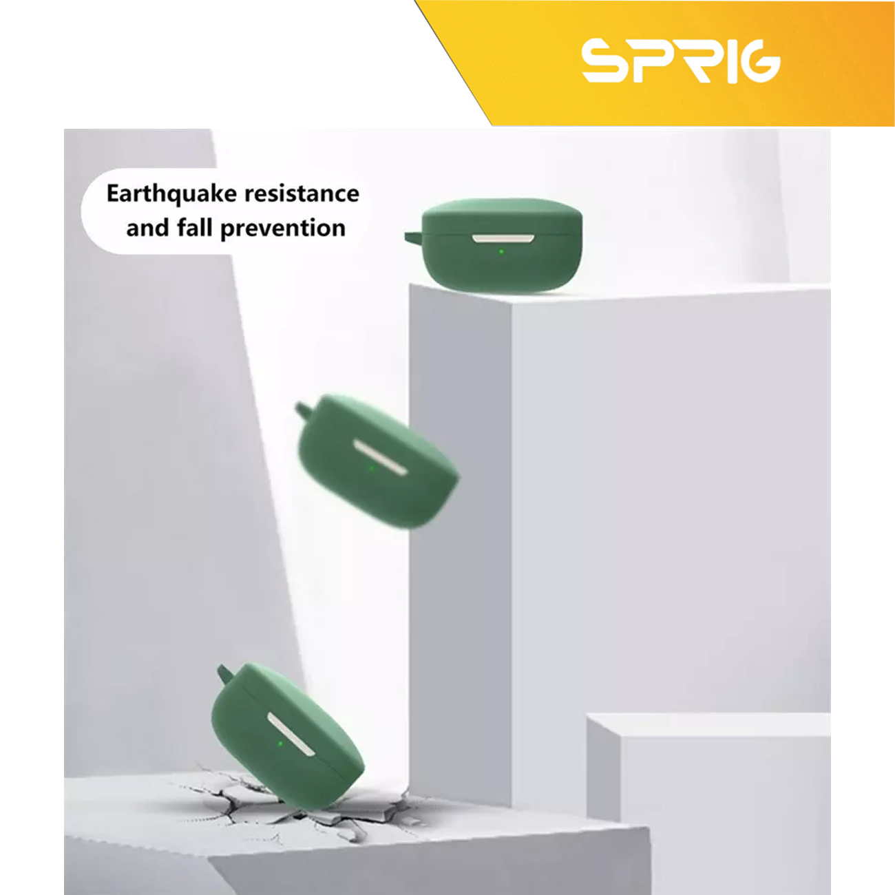 کاور اسپریگ مدل Silicon-SPG مناسب برای هدفون بی سیم کیو سی وای T13