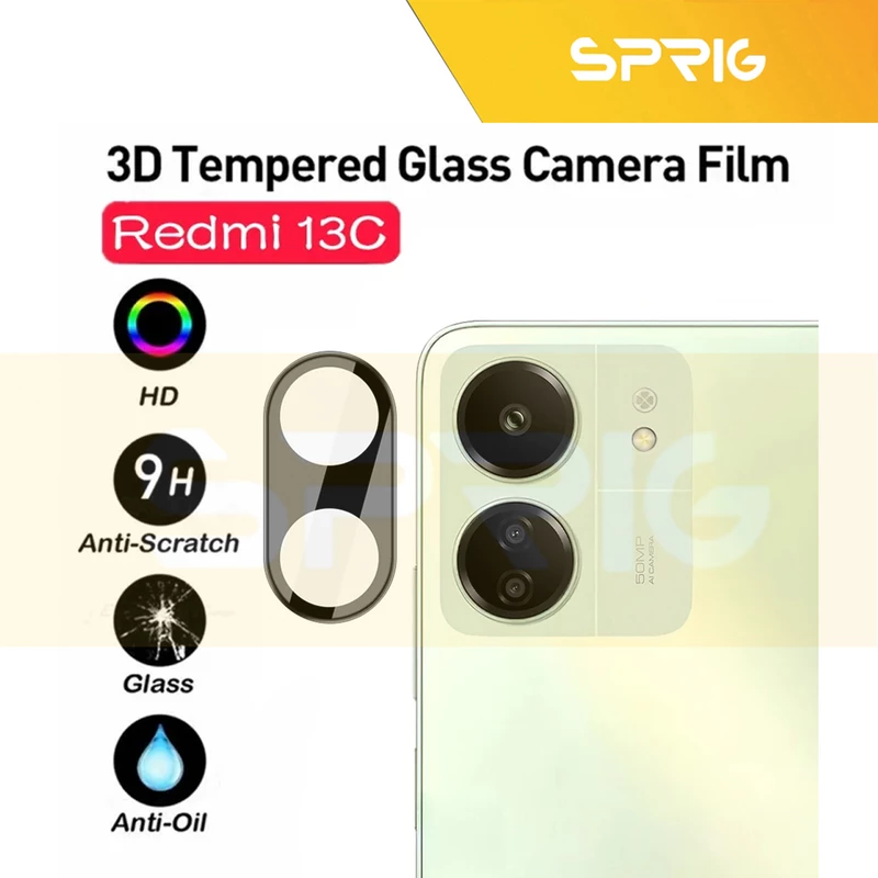 محافظ لنز دوربین اسپریگ مدل 3D-SP مناسب برای گوشی موبایل شیائومی POCO C65