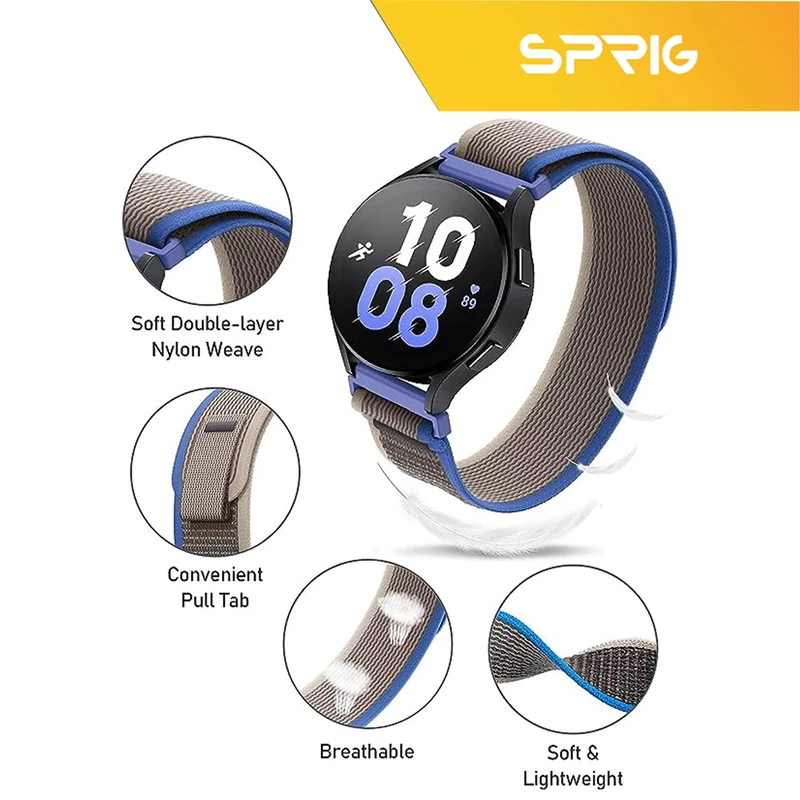 بند اسپریگ مدل Trail Loop TW مناسب برای ساعت هوشمند سامسونگ Gear S3 Classic / Galaxy Watch 3 45mm / Frontier / Gear 2 R380 / Neo R381