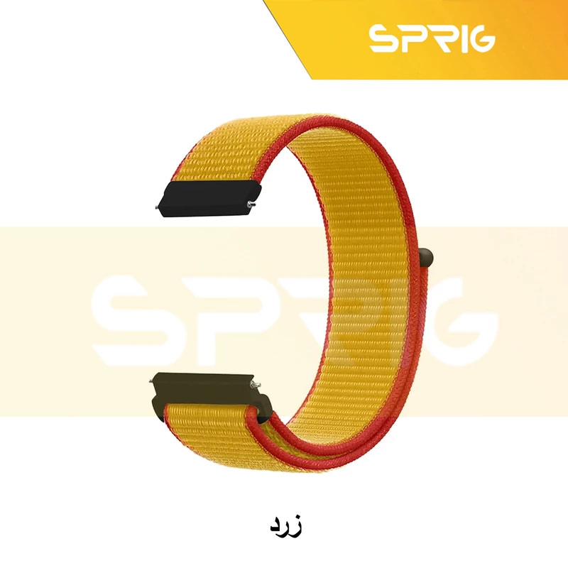 بند اسپریگ مدل Nylon Des مناسب برای ساعت هوشمند شیائومی Amazfit GTR 42mm