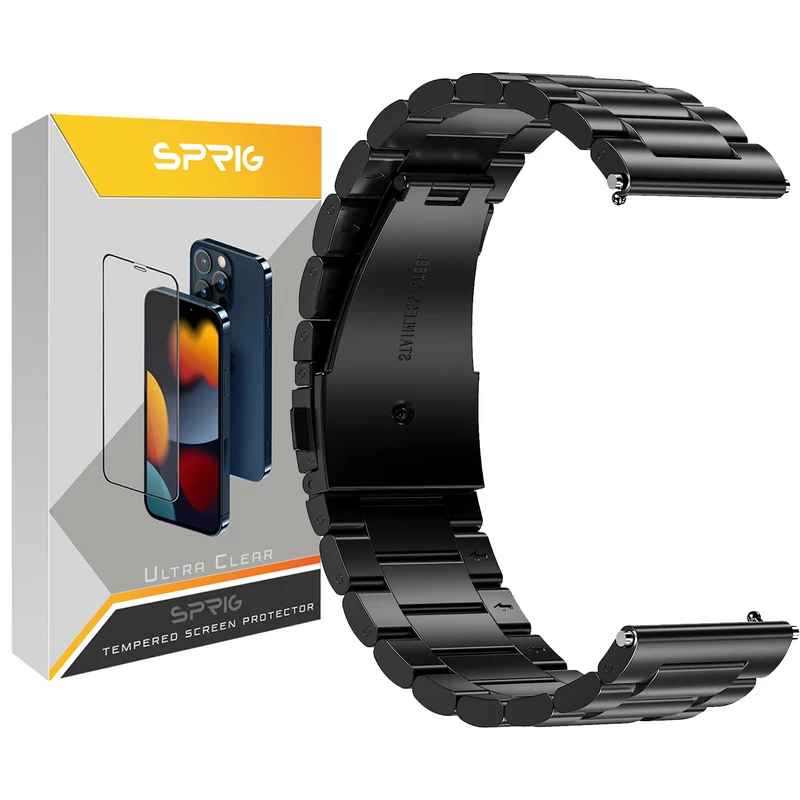 بند اسپریگ مدل 3Bid Lux مناسب برای ساعت هوشمند سامسونگ Galaxy Watch 5 40mm / Watch 5 44mm / Watch 5 pro 45mm
