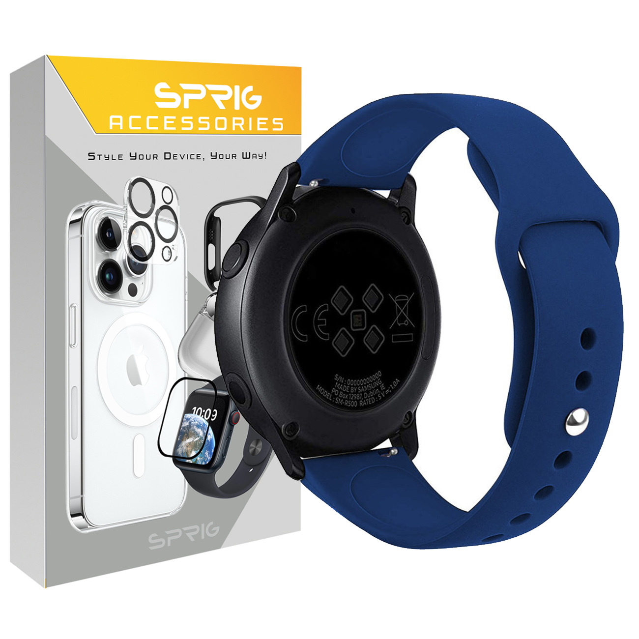 بند اسپریگ مدل SIC مناسب برای ساعت هوشمند سامسونگ Galaxy Watch 4 Classic 42mm / Watch 4 Classic 46mm