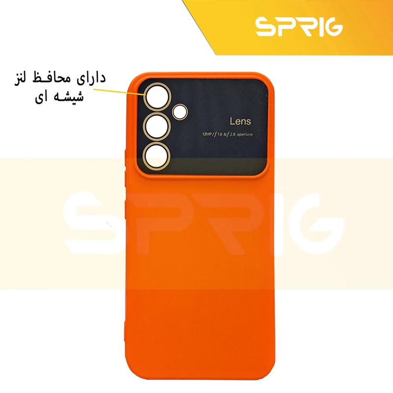 کاور اسپریگ مدل Lens Fit مناسب برای گوشی موبایل سامسونگ Galaxy S21 FE