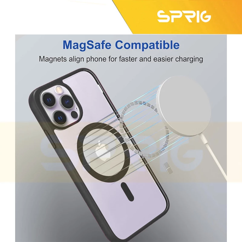 کاور اسپریگ مدل Bumper Magsafe مناسب برای گوشی موبایل اپل Iphone 15 Pro