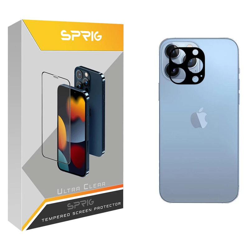 محافظ لنز دوربین اسپریگ مدل LNSP مناسب برای گوشی موبایل اپل iPhone 13 Pro Max