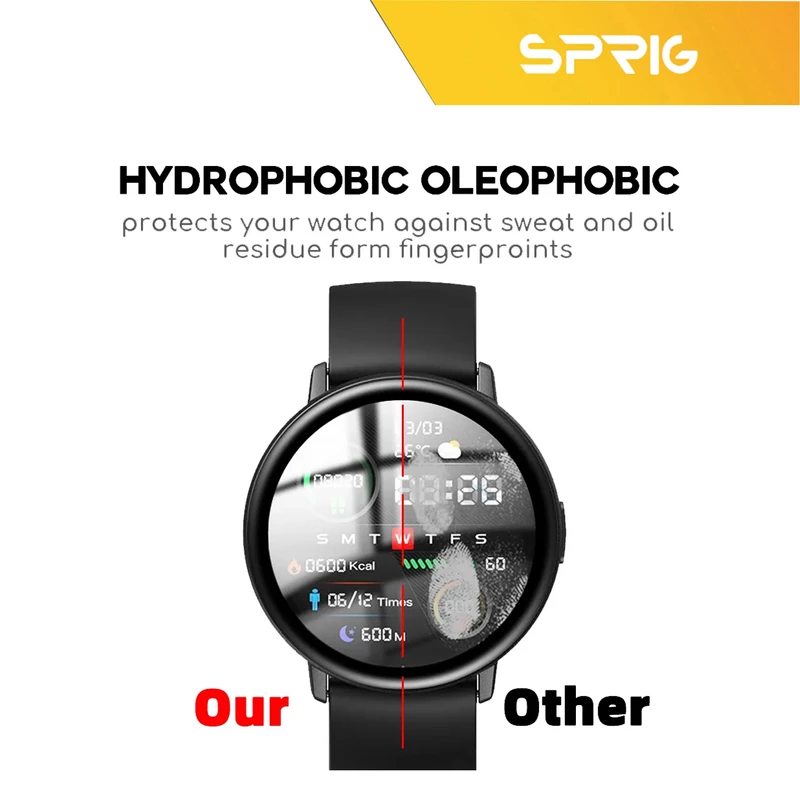 محافظ صفحه نمایش نانو اسپریگ مدل SPG مناسب برای ساعت هوشمند هوآوی GT3 42mm بسته دو عددی