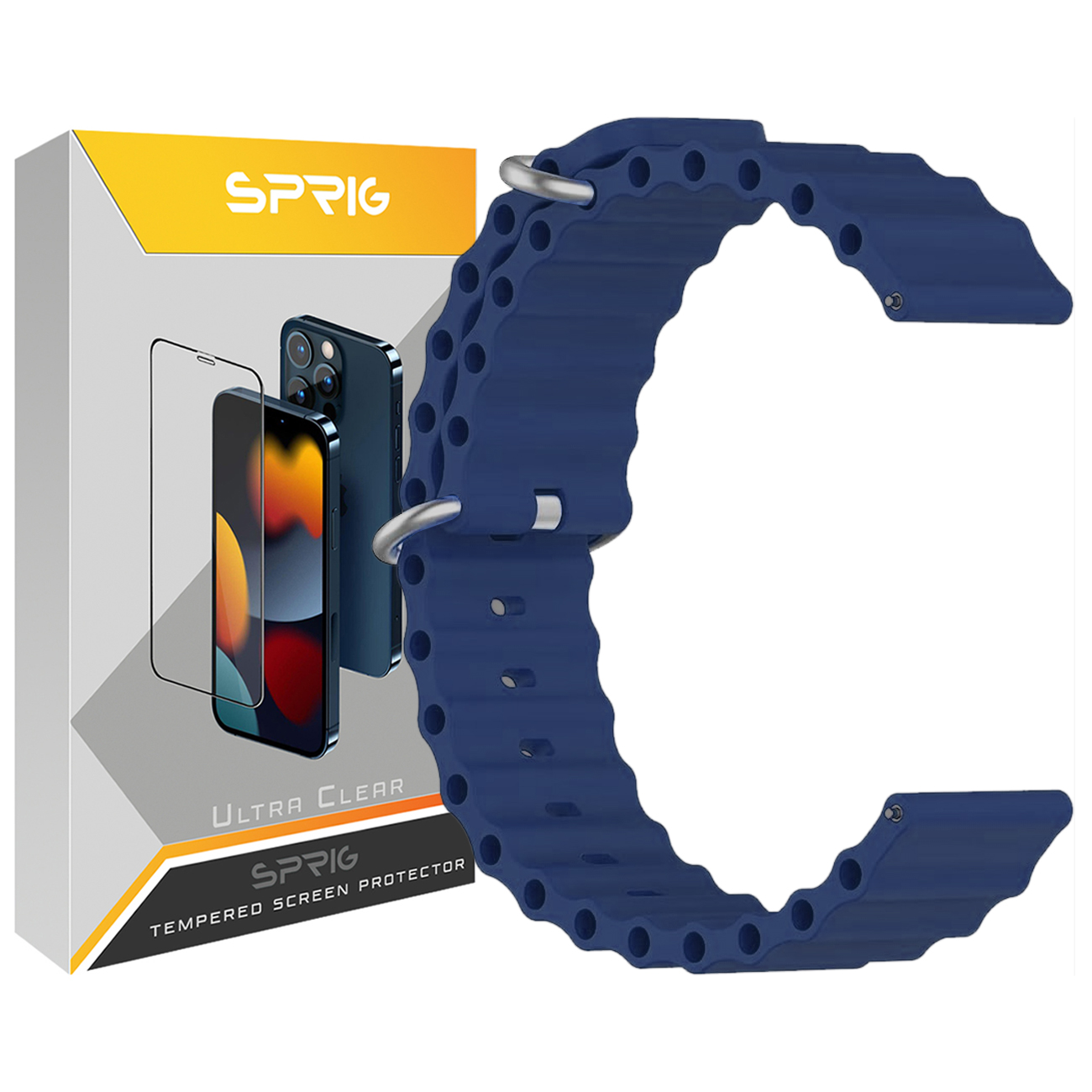 بند اسپریگ مدل Ocean مناسب برای ساعت هوشمند سامسونگ Galaxy Gear S2 Classic