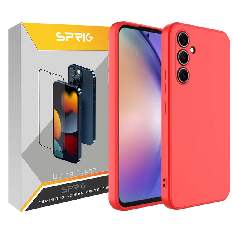 کاور اسپریگ مدل Silic مناسب برای گوشی موبایل سامسونگ Galaxy A34 5G