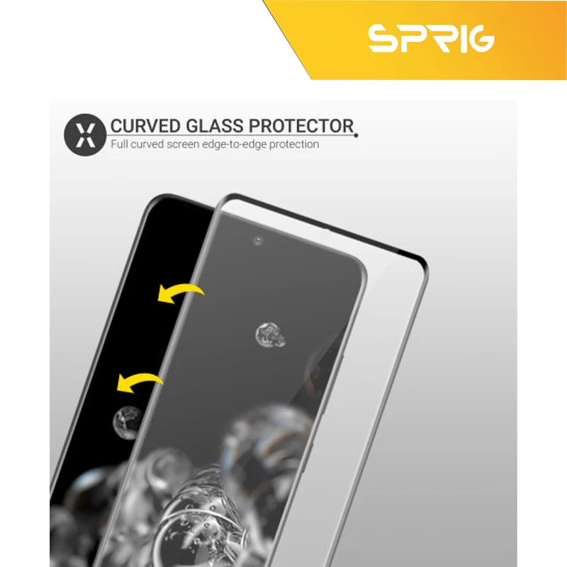 محافظ لنز دوربین رینگی اسپریگ مدل Ring-FU مناسب برای گوشی موبایل سامسونگ Galaxy S23 Ultra به همراه محافظ صفحه نمایش