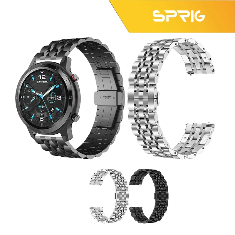 بند اسپریگ مدل 7Bid مناسب برای ساعت هوشمند سامسونگ Galaxy Watch Active 1 / Active 2 40mm / Active 2 44mm / Watch 3 size 41mm / Galaxy Watch 4 40mm / watch 4 42mm / watch 4 44mm / watch 4 46mm