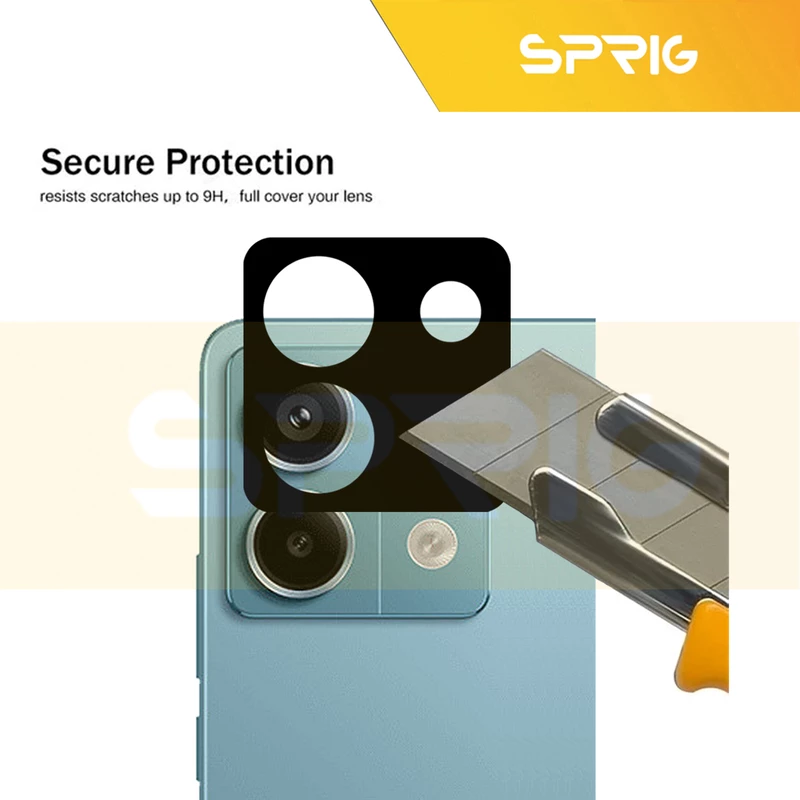 محافظ لنز دوربین اسپریگ مدل 3D-SP مناسب برای گوشی موبایل شیائومی Poco X6