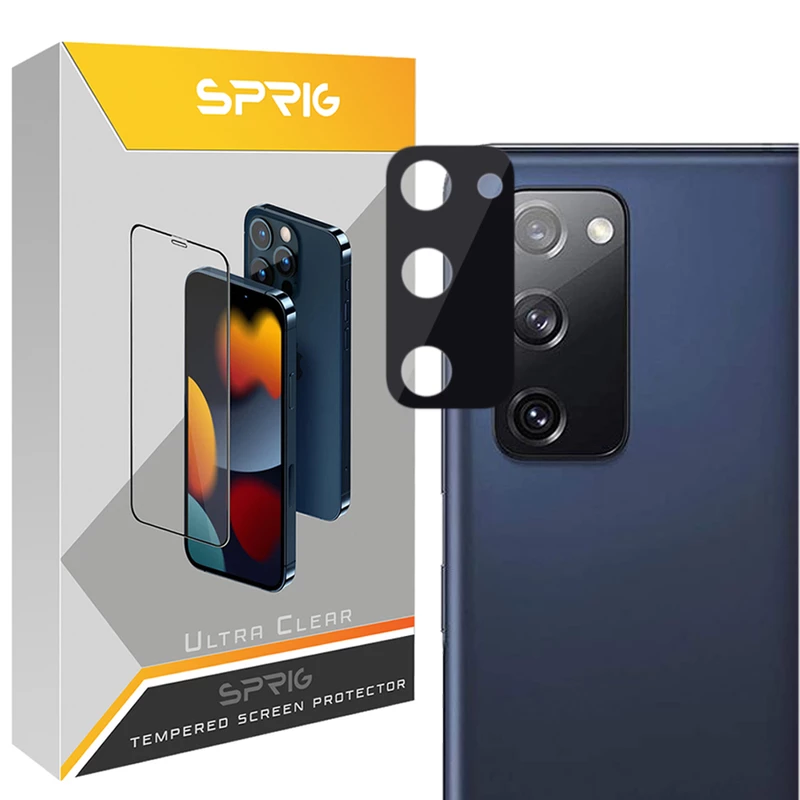 محافظ لنز دوربین اسپریگ مدل 3D-SP مناسب برای گوشی موبایل سامسونگ Galaxy S20 FE
