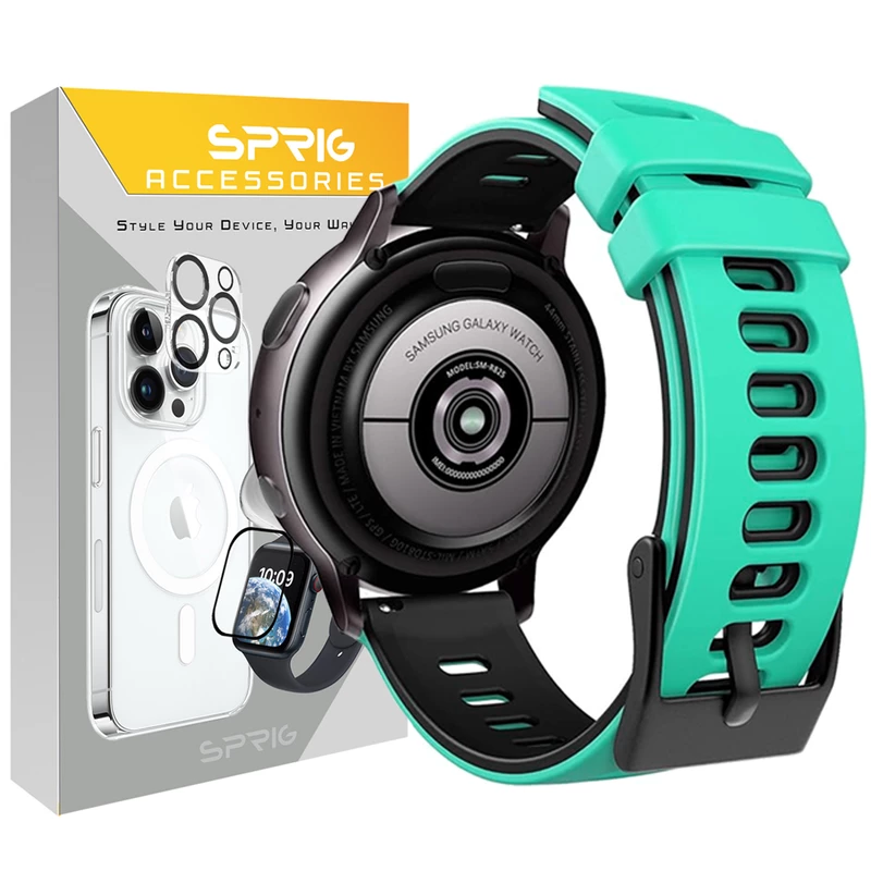بند اسپریگ مدل Hike Sport مناسب برای ساعت هوشمند سامسونگ Galaxy Watch Active 1 / Active 2 40mm / Active 2 44mm / Watch 3 size 41mm / Watch 4 40mm / watch 4 42mm / watch 4 44mm / watch 4 46mm