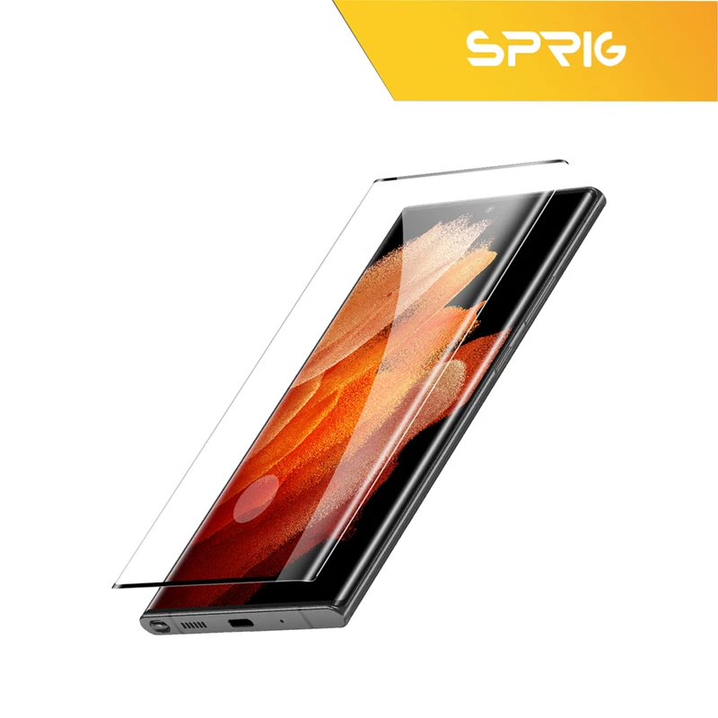کاور اسپریگ مدل Full-Airbag مناسب برای گوشی موبایل سامسونگ Galaxy S22 Ultra به همراه محافظ صفحه نمایش