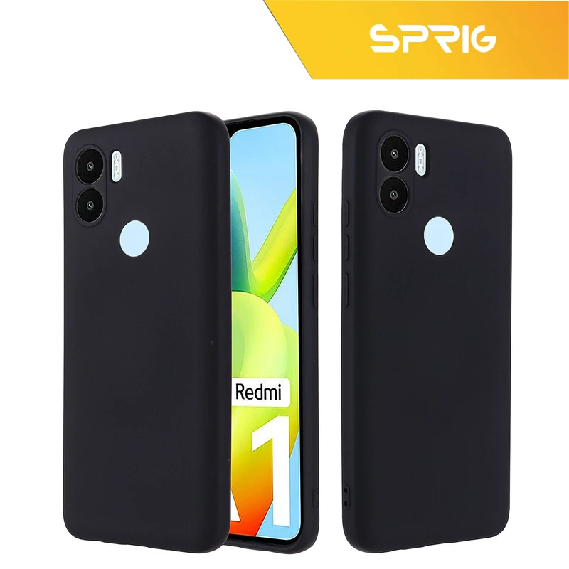 کاور اسپریگ مدل Full-Sic مناسب برای گوشی موبایل شیائومی Redmi A1 Plus به همراه محافظ صفحه نمایش