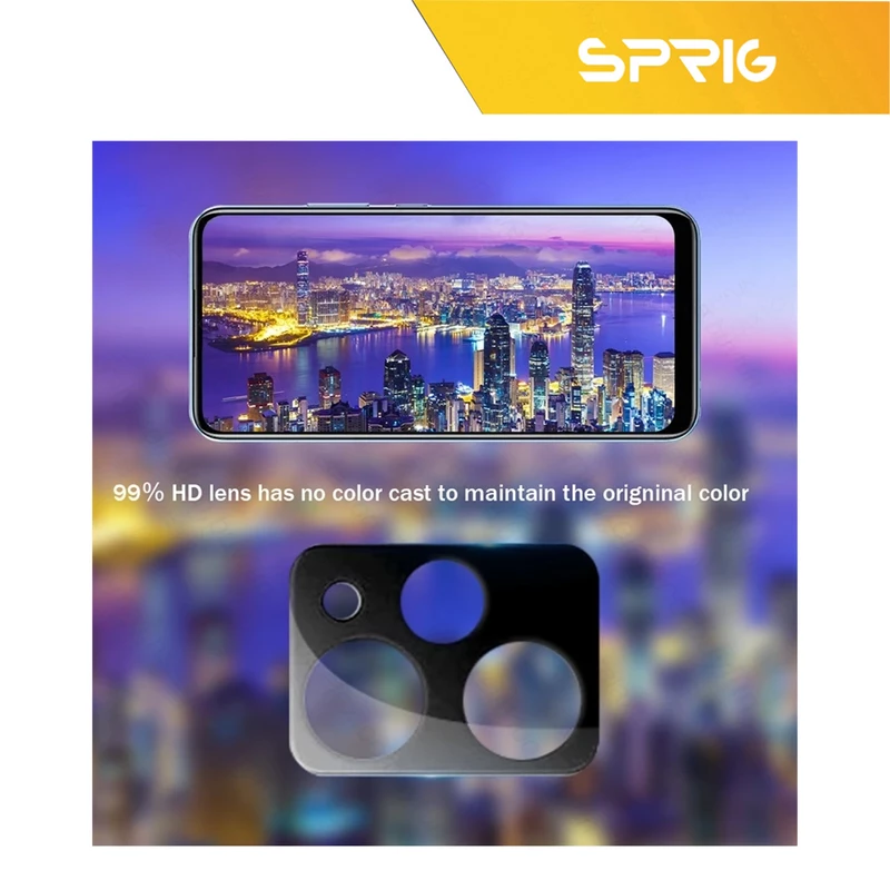 محافظ لنز دوربین اسپریگ مدل 3D-SP مناسب برای گوشی موبایل شیائومی Poco X5 Pro 5G