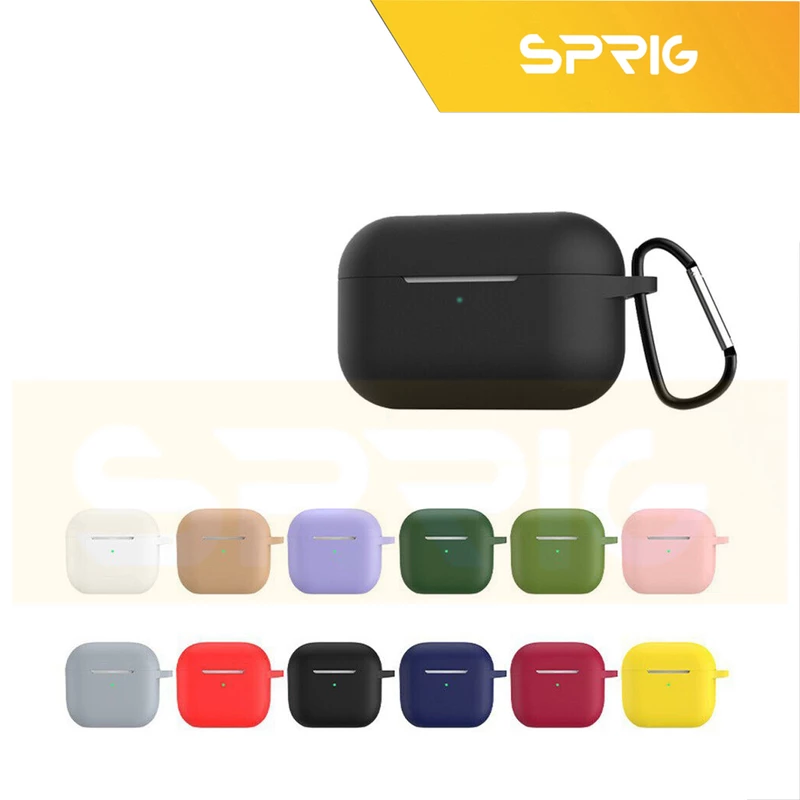 کاور اسپریگ مدل Hard Silicon مناسب برای کیس اپل ایرپاد Airpods 3