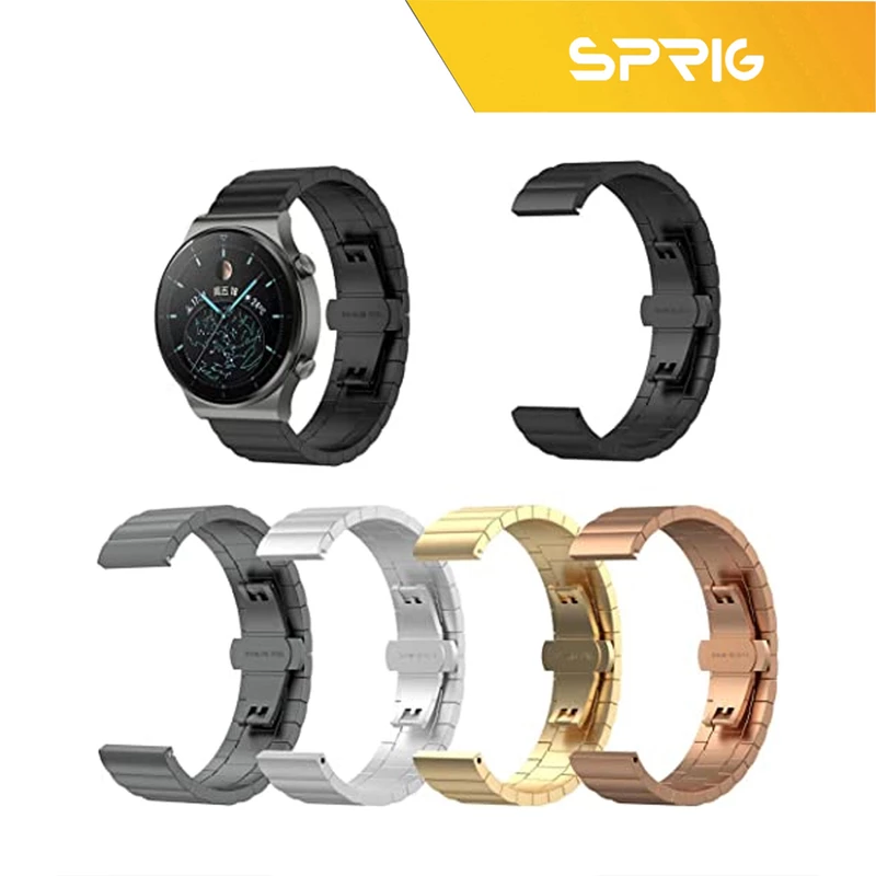 بند اسپریگ مدل Swatch مناسب برای ساعت هوشمند سامسونگ Galaxy Watch Active 1 / Active 2 40mm / Active 2 44mm / Watch 3 size 41mm / Galaxy Watch 4 40mm / watch 4 42mm / watch 4 44mm / watch 4 46