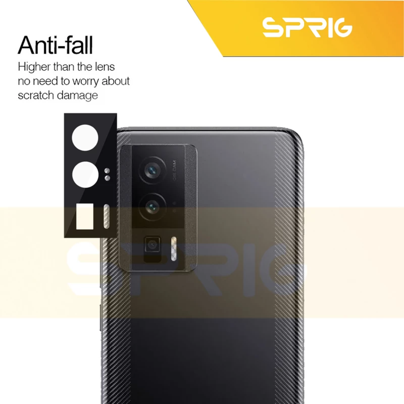 محافظ لنز دوربین اسپریگ مدل 3D-SP مناسب برای گوشی موبایل شیائومی Poco F5 Pro